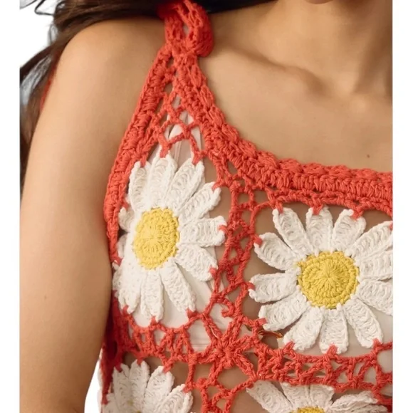 Anthropologie Floral Patch Crochet Tunic Dress
Size: XS/S - Picture 4 of 12